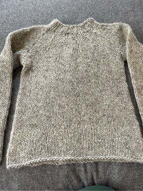 Hand knit Iceland wool sweater